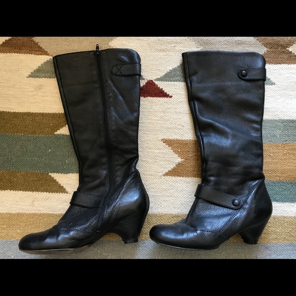 Black Tall Boots